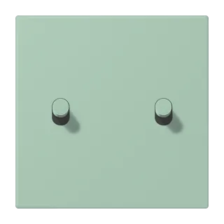 Centre plate with toggle lever "cylinder"