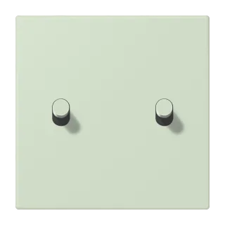 Centre plate with toggle lever "cylinder"