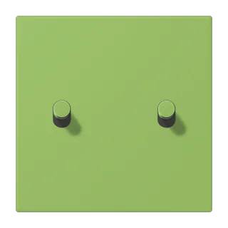 Centre plate with toggle lever "cylinder"