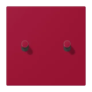 Centre plate with toggle lever "cylinder"