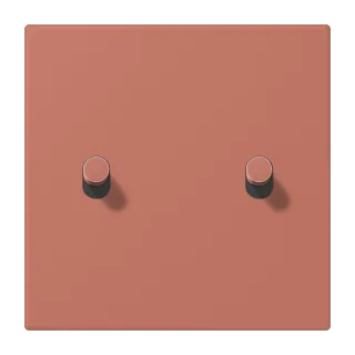 Centre plate with toggle lever "cylinder"
