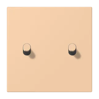 Centre plate with toggle lever "cylinder"