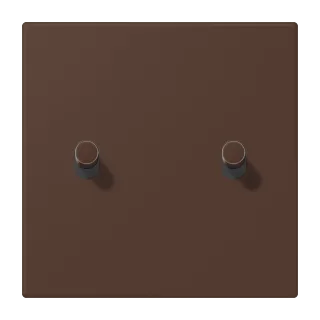 Centre plate with toggle lever "cylinder"