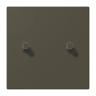 Centre plate with toggle lever "cylinder"