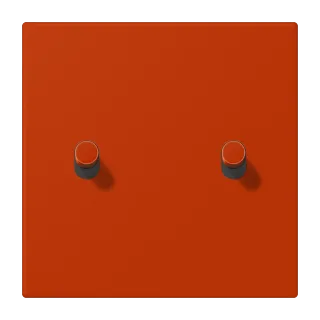 Centre plate with toggle lever "cylinder"