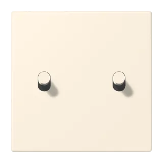 Centre plate with toggle lever "cylinder"