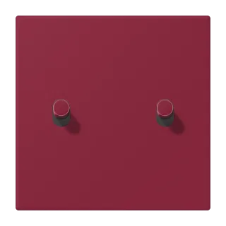 Centre plate with toggle lever "cylinder"