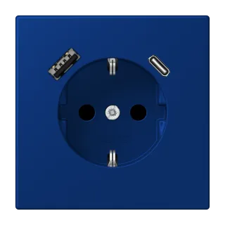 SCHUKO-розетка · защита от детей · пружинные зажимы · USB-зарядка