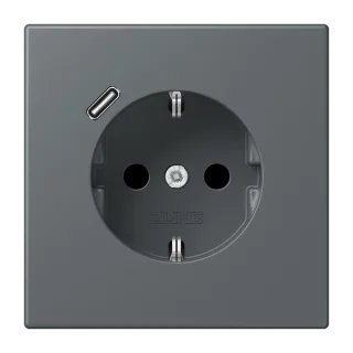 SCHUKO-розетка · защита от детей · пружинные зажимы · USB-зарядка