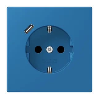 SCHUKO-розетка · защита от детей · пружинные зажимы · USB-зарядка