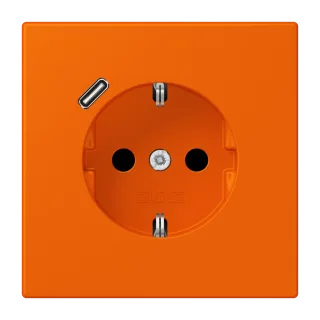 SCHUKO-розетка · защита от детей · пружинные зажимы · USB-зарядка
