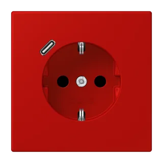 JUNG LS 990 Le Corbusier, Rouge Vermillon 31, арт. LC1520-18C227