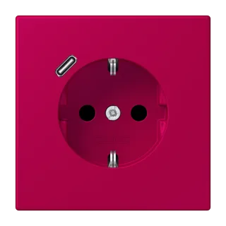 SCHUKO-розетка · защита от детей · пружинные зажимы · USB-зарядка