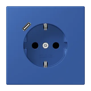SCHUKO-розетка · защита от детей · пружинные зажимы · USB-зарядка