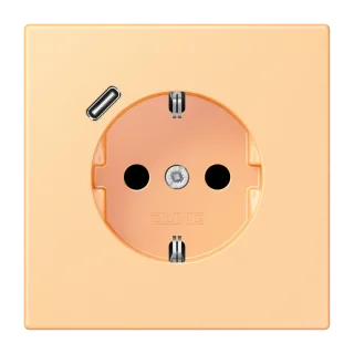 SCHUKO-розетка · защита от детей · пружинные зажимы · USB-зарядка
