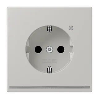 SCHUKO®-розетка с ориентационной светодиодной подсветкой · защита от детей · пружинные зажимы