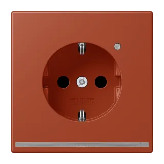 SCHUKO®-розетка с ориентационной светодиодной подсветкой · защита от детей · пружинные зажимы