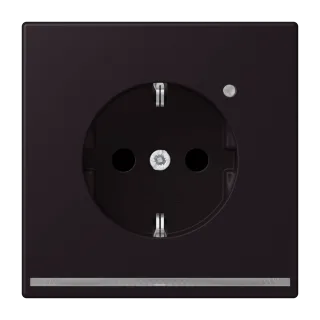 SCHUKO®-розетка с ориентационной светодиодной подсветкой · защита от детей · пружинные зажимы