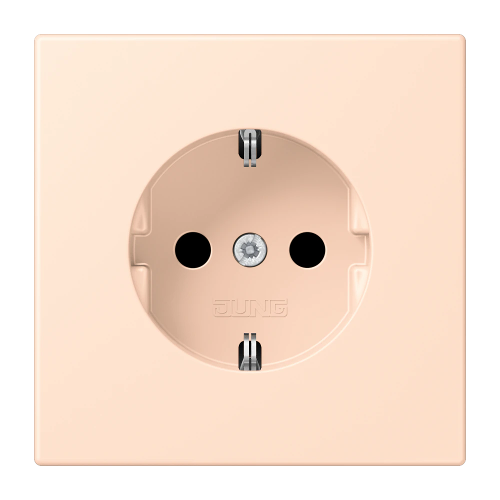 SCHUKO® socket — JUNG LS 990 Le Corbusier, le corbusier 228, art. LC1520228