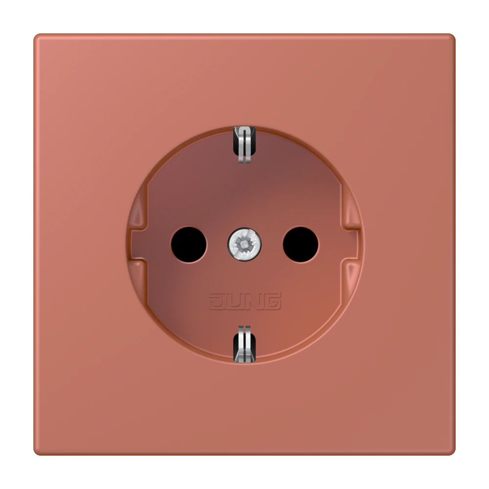 SCHUKO® socket — JUNG LS 990 Le Corbusier, le corbusier 236, art. LC1520236