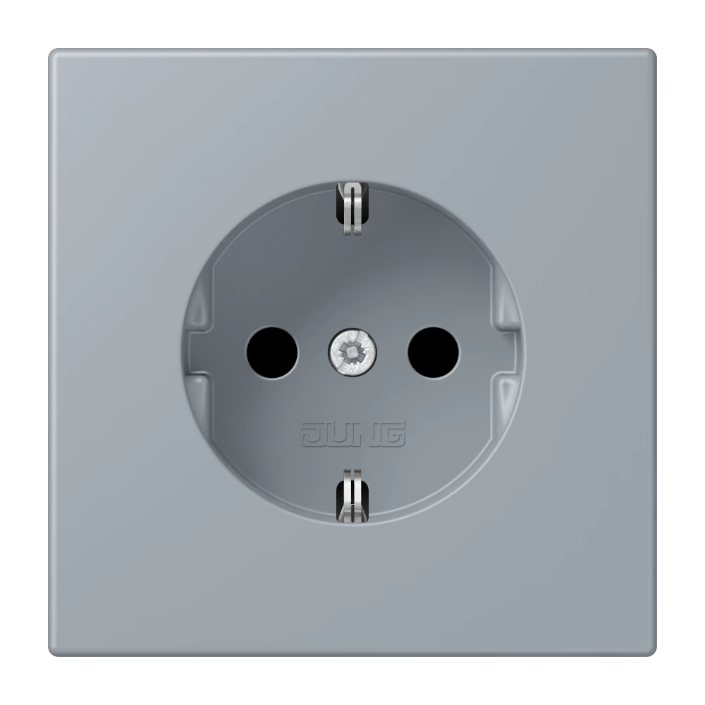 SCHUKO®-розетка — JUNG LS 990 Le Corbusier, le corbusier 257, арт. LC1520257