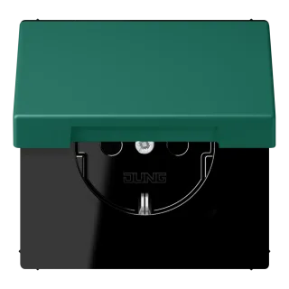 JUNG LS 990 Le Corbusier, Vert Anglais, арт. LC1520BFKIKL216