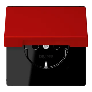 JUNG LS 990 Le Corbusier, Rouge Vermillon 31, арт. LC1520BFKIKL227