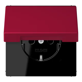 JUNG LS 990 Le Corbusier, Rouge Carmin, арт. LC1520BFKIKL229