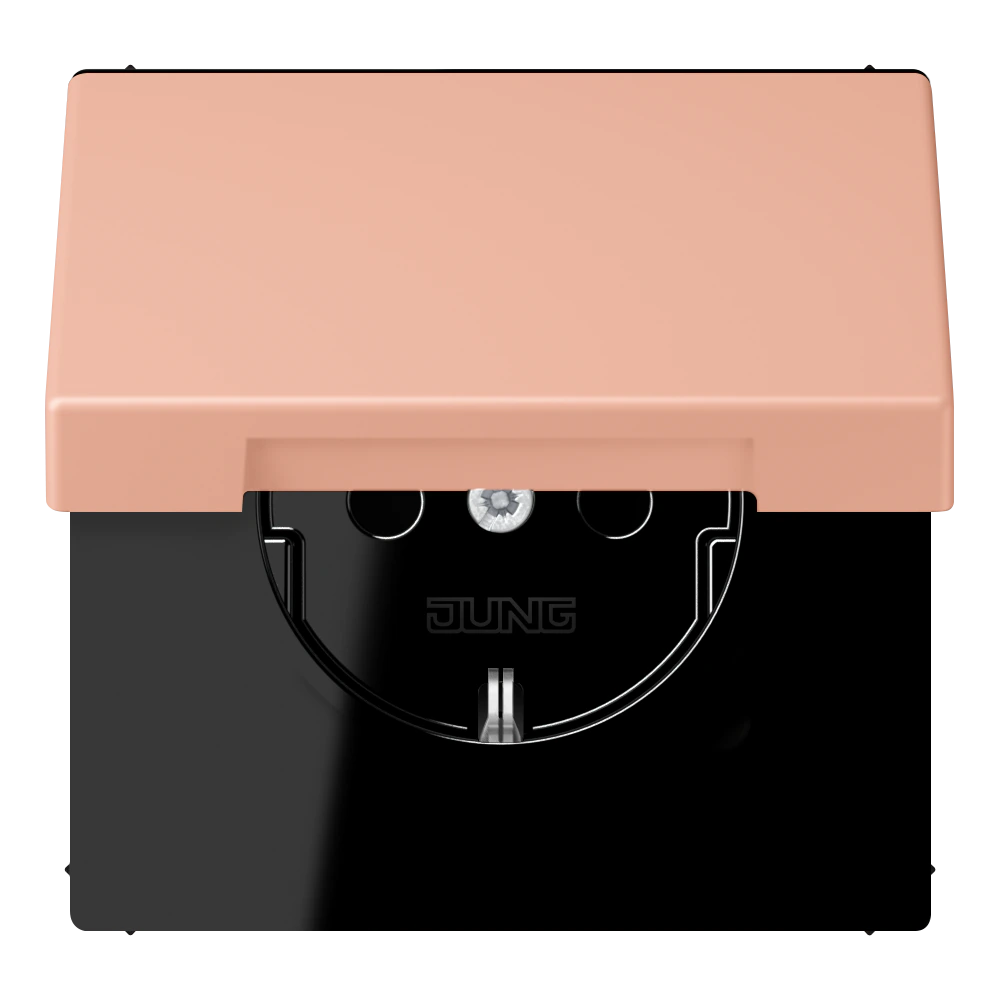 SCHUKO®-розетка 16 A / 250 B ~ — JUNG LS 990 Le Corbusier, le corbusier 231, арт. LC1520BFKIKL231