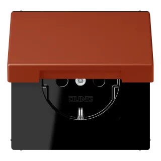 JUNG LS 990 Le Corbusier, L'Ocre Rouge, арт. LC1520BFKIKL232