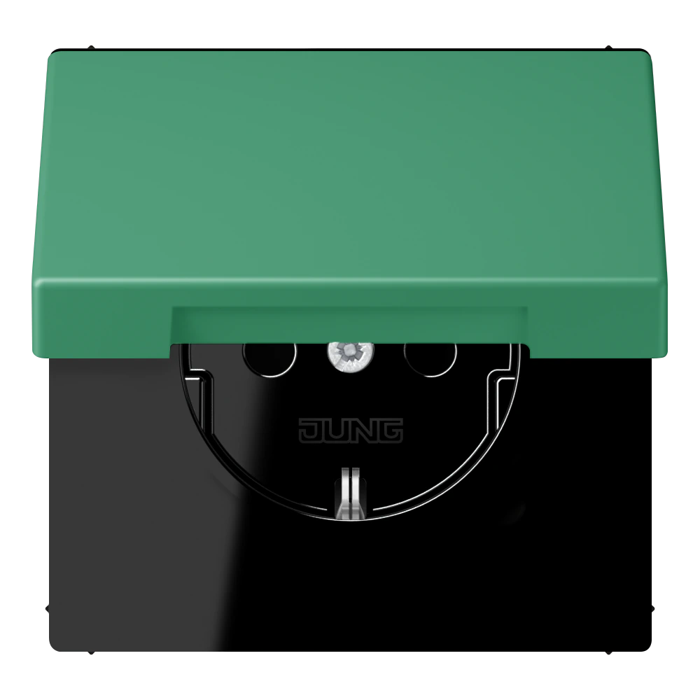 SCHUKO®-розетка 16 A / 250 B ~ — JUNG LS 990 Le Corbusier, le corbusier 250, арт. LC1520BFKIKL250