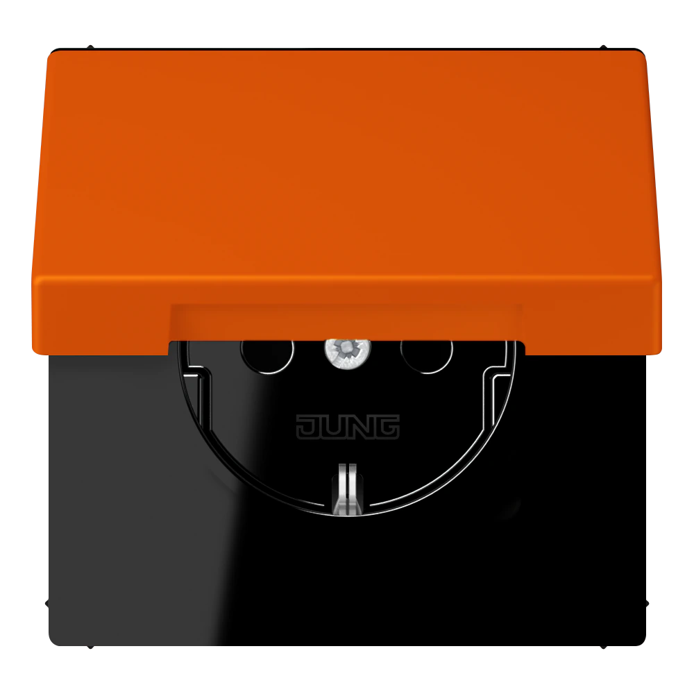 SCHUKO®-розетка 16 A / 250 B ~ — JUNG LS 990 Le Corbusier, le corbusier 260, арт. LC1520BFKIKL260