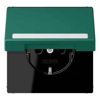 JUNG LS 990 Le Corbusier, Vert Anglais, арт. LC1520BFNAKL216