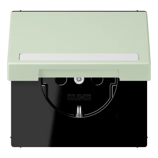 JUNG LS 990 Le Corbusier, Vert Anglâis Pale, арт. LC1520BFNAKL218