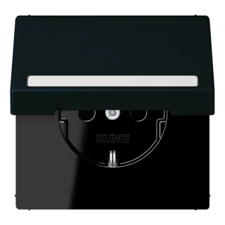 JUNG LS 990 Le Corbusier, Noir D'Ivoire, арт. LC1520BFNAKL248