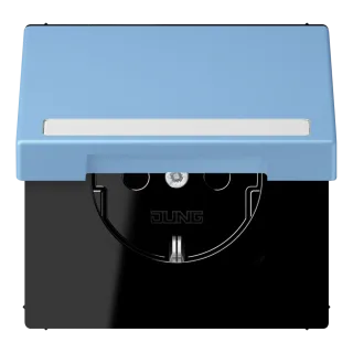 JUNG LS 990 Le Corbusier, Bleu Céruléen 59, арт. LC1520BFNAKL256