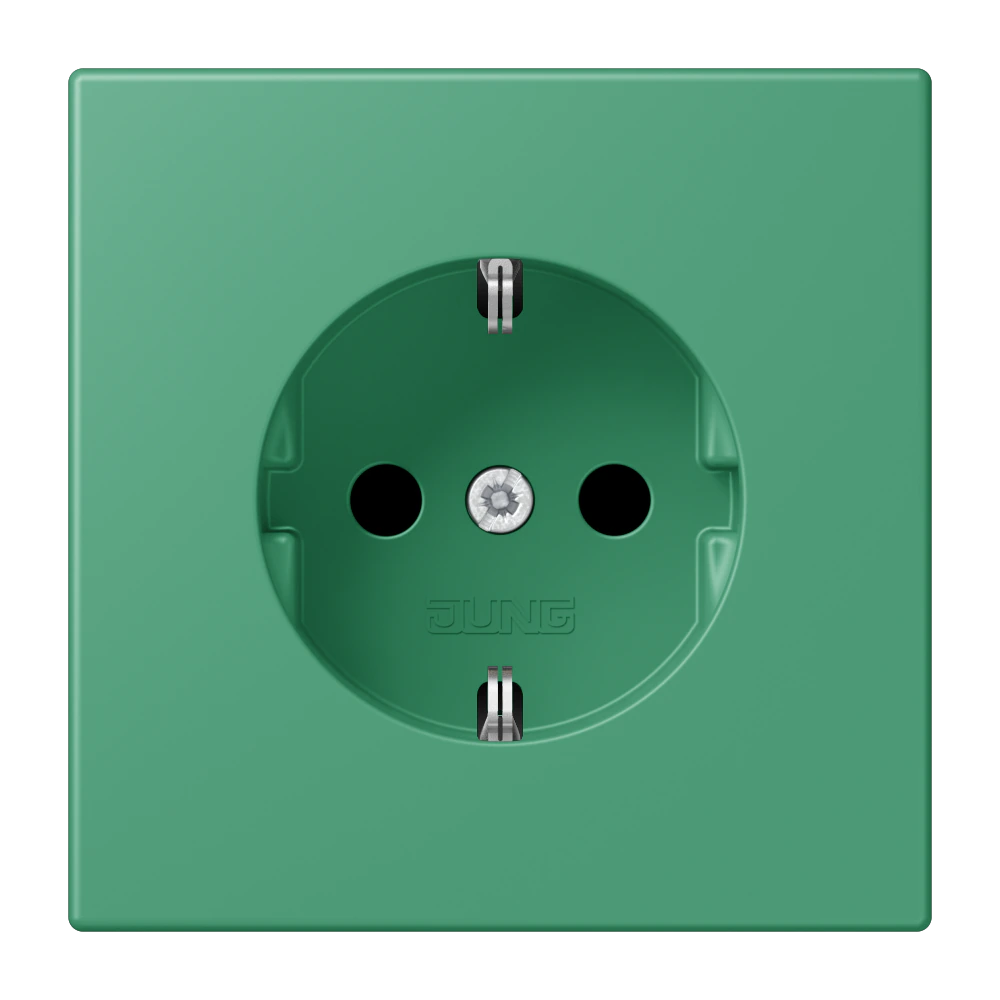 SCHUKO®-розетка 16 A / 250 B ~ — JUNG LS 990 Le Corbusier, le corbusier 250, арт. LC1520KI250