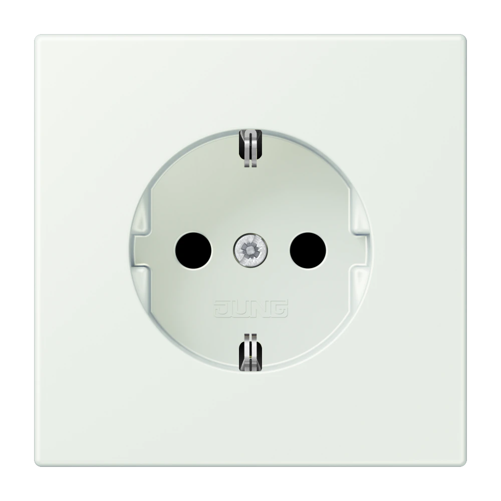 SCHUKO®-розетка — JUNG LS 990 Le Corbusier, Outremer Gris, арт. LC1521210