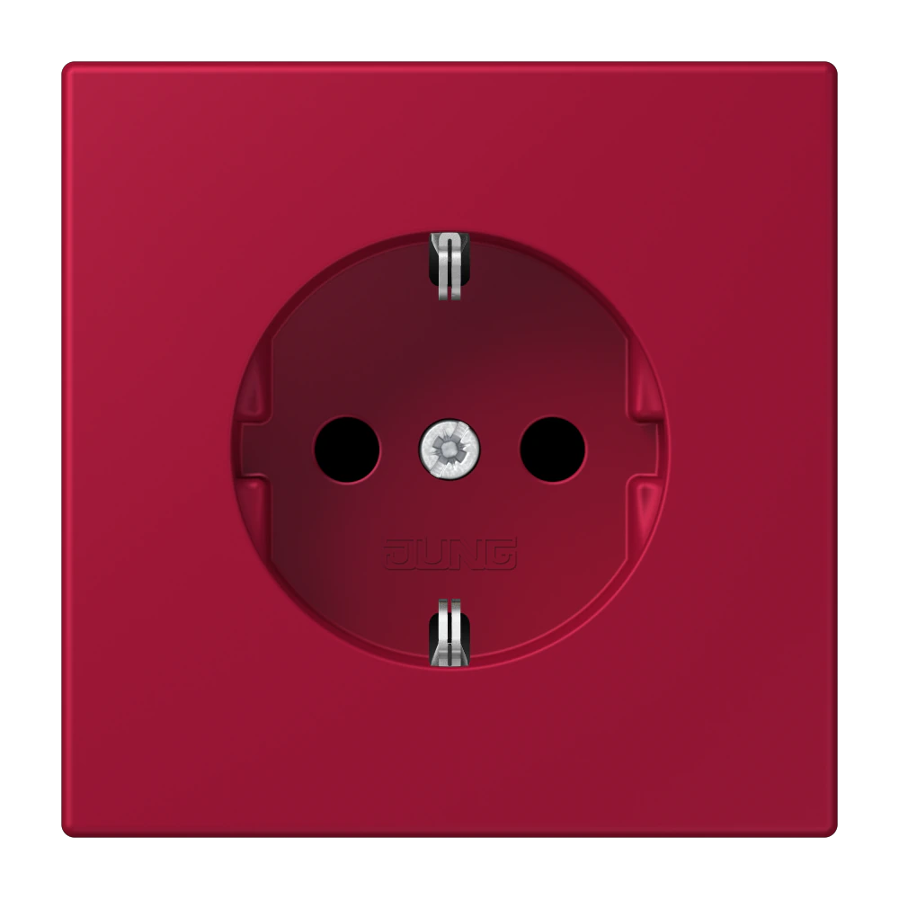 SCHUKO® socket — JUNG LS 990 Le Corbusier, le corbusier 229, art. LC1521229