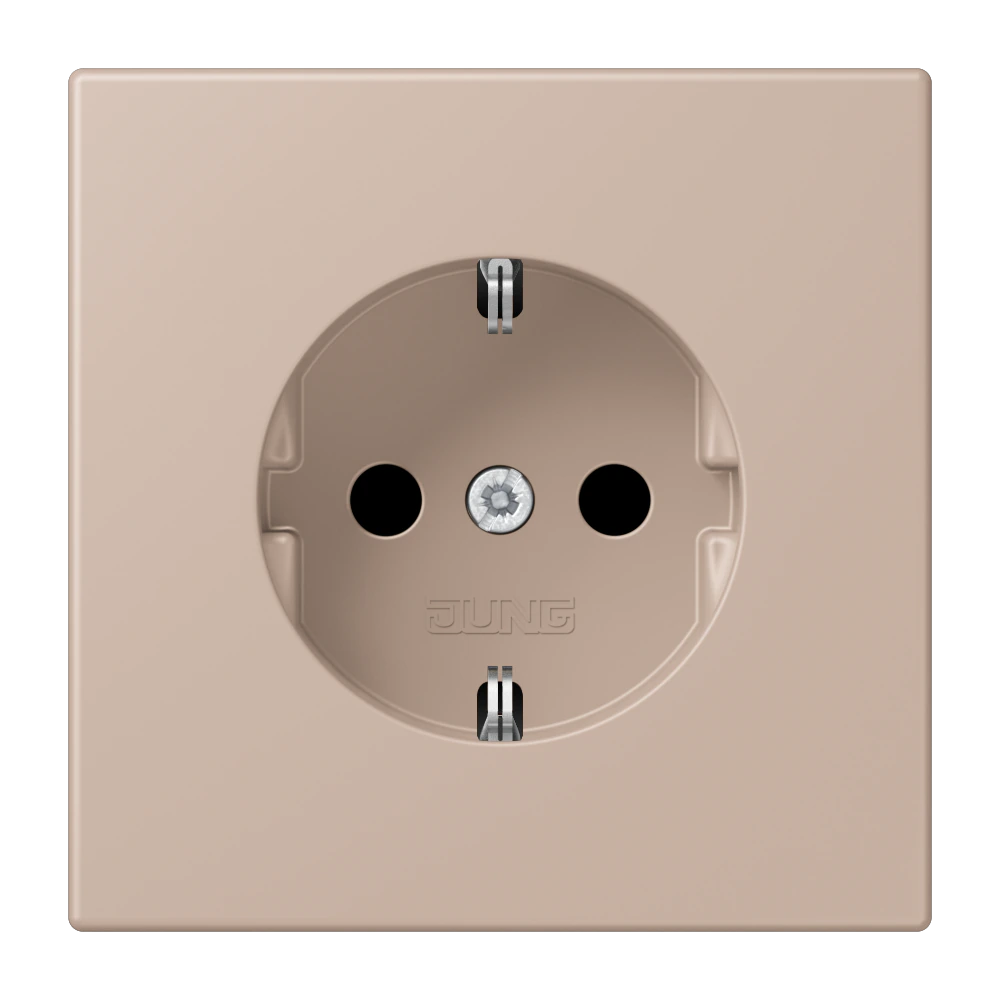 SCHUKO®-розетка — JUNG LS 990 Le Corbusier, le corbusier 240, арт. LC1521240