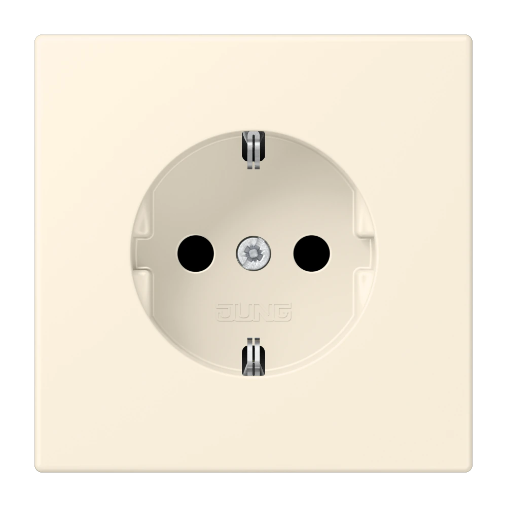 SCHUKO® socket — JUNG LS 990 Le Corbusier, le corbusier 245, art. LC1521245