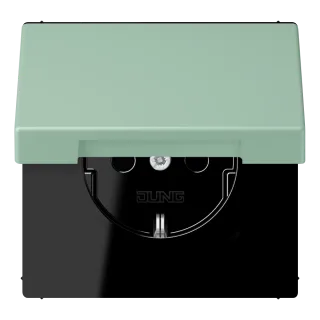 JUNG LS 990 Le Corbusier, Vert Anglais Clair, арт. LC1521BFKIKL217