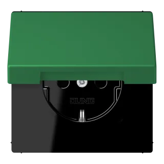 JUNG LS 990 Le Corbusier, Vert Foncé, арт. LC1521BFKIKL219