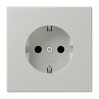 SCHUKO® socket with contact protection