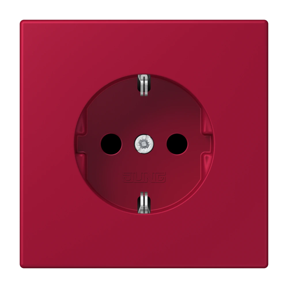 SCHUKO® socket with contact protection — JUNG LS 990 Le Corbusier, le corbusier 229, art. LC1521KI229