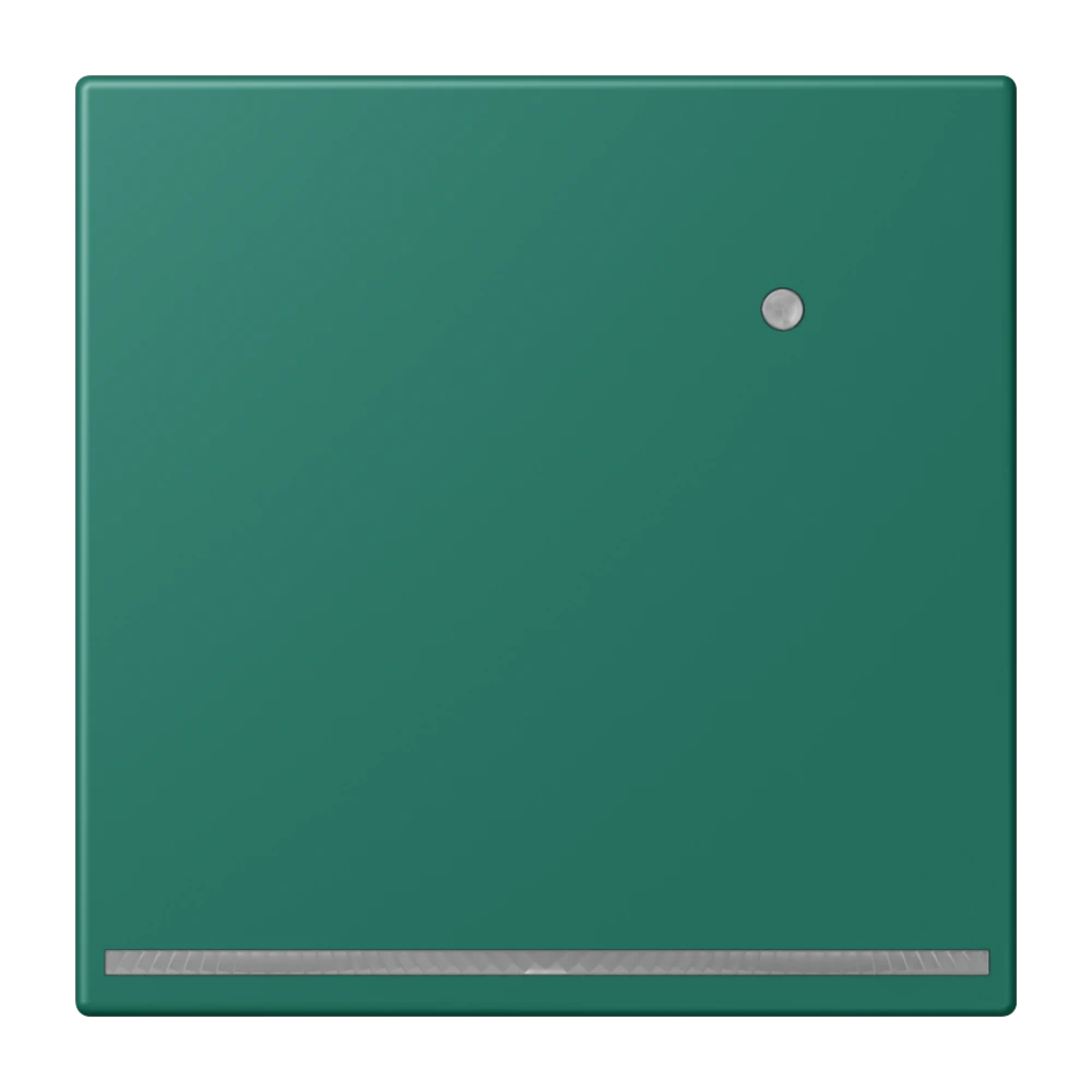 LED floor pilot light — JUNG LS 990 Le Corbusier, Vert Anglais, art. LC1539-OLNW216