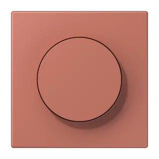 Centre plate with knob