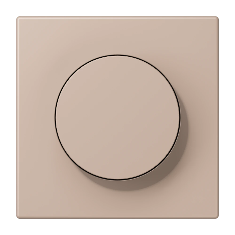 Centre plate with knob — JUNG LS 990 Le Corbusier, le corbusier 240, art. LC1740240