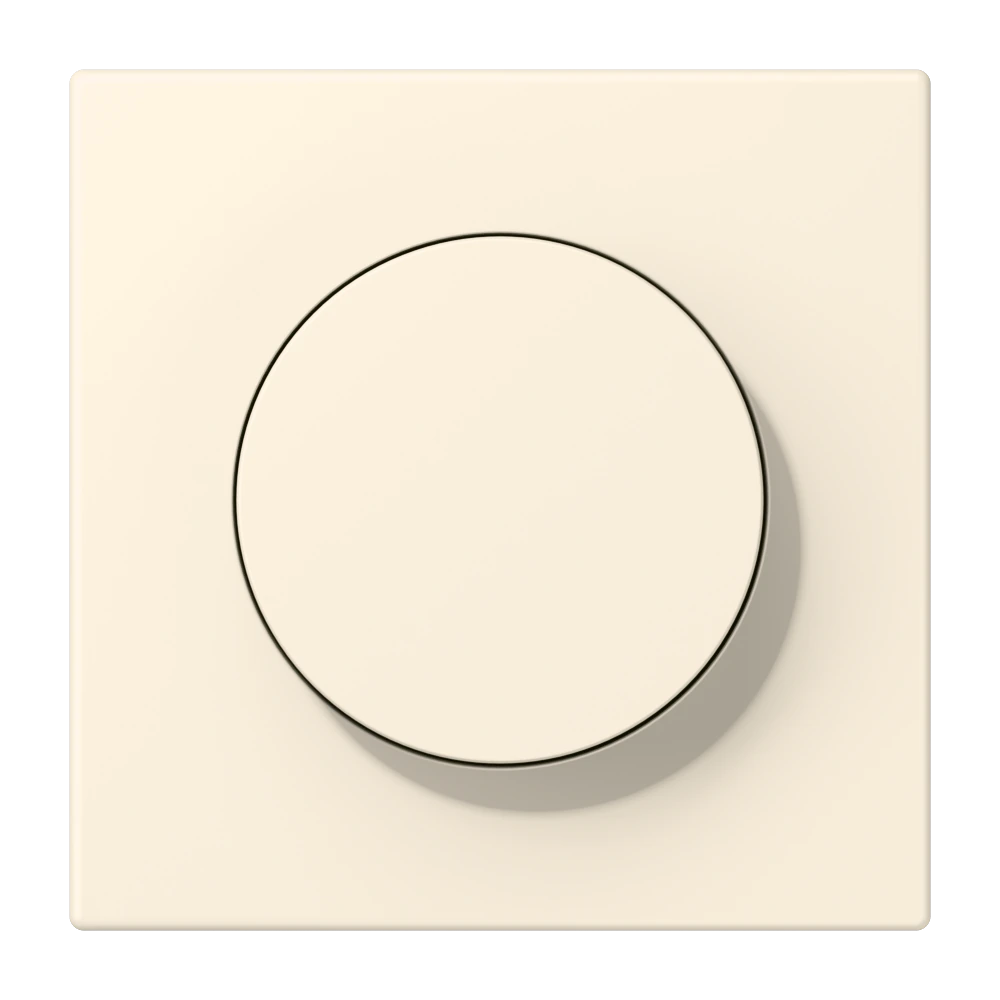 Centre plate with knob — JUNG LS 990 Le Corbusier, le corbusier 245, art. LC1740245