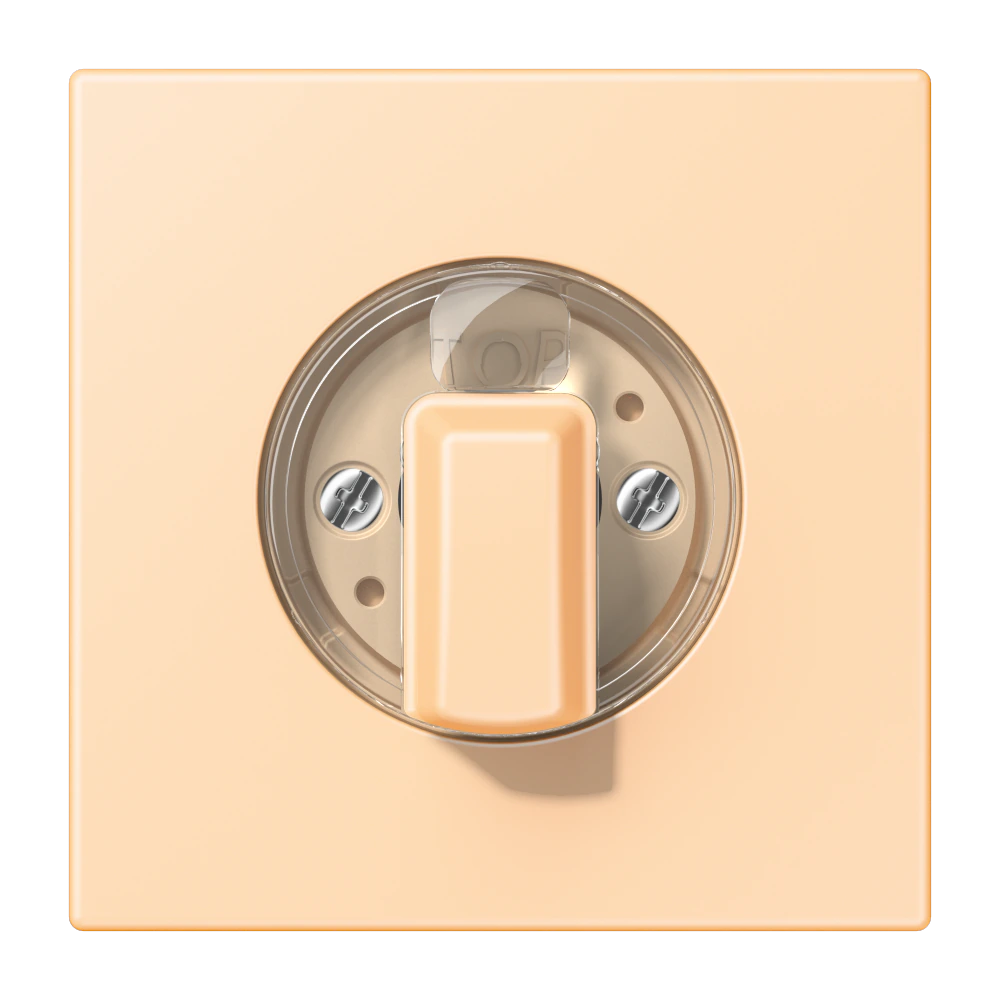 Centre plate with knob for rotary switch — JUNG LS 990 Le Corbusier, le corbusier 223, art. LC1941223